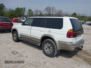 2000 Mitsubishi Montero Sport LS with VIN JA4LS31H3YP019510, listed as a IAAI auction lot 41795000 with 1 mi miles. Bid and sale history available at carsss.com. Image 3.