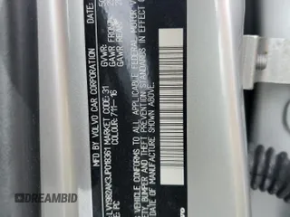2018 Volvo S90 Momentum с VIN LVY982AK3JP018361, выставлен на аукционе Copart как лот 55342585 с пробегом 85 889 миль миль и Списание • Salvage title. История ставок и продаж доступна на DreamBid. Изображение 12.