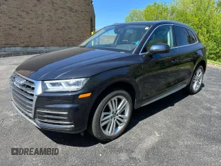 2018 Audi Q5 Premium Plus with VIN WA1BNAFY8J2224078, listed as a Copart auction lot 49010615 with 33,307 mi miles and Salvage Title. Bid and sale history available at carsss.com. Image 2.