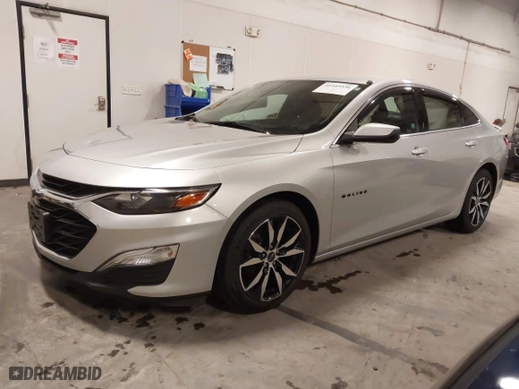2020 Chevrolet Malibu RS with VIN 1G1ZG5ST2LF049993, listed as a IAAI auction lot 41449536 with 53,376 mi miles. Bid and sale history available at carsss.com. Image 17.