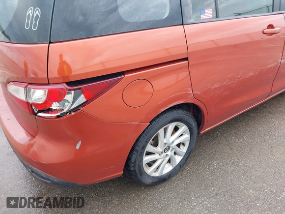 2014 Mazda Mazda5 Sport with VIN JM1CW2BLXE0163261, listed as a IAAI auction lot 41968929 with 149,215 mi miles. Bid and sale history available at carsss.com. Image 19.