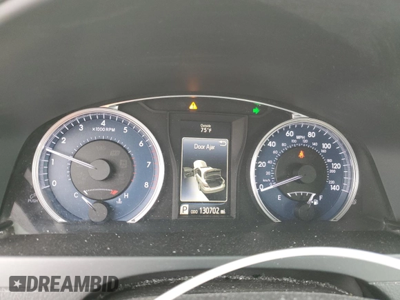 2016 Toyota Camry XLE with VIN 4T1BF1FK3GU509052, listed as a Copart auction lot 54235955 with 130,702 mi miles and Salvage Title. Bid and sale history available at DreamBid. Image 9.