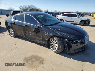 2015 Jaguar XF I4 T Premium with VIN SAJWA0FS5FPU66783, listed as a Copart auction lot 86814004 with 0 mi miles and Salvage Title. Bid and sale history available at carsss.com. Image 4.