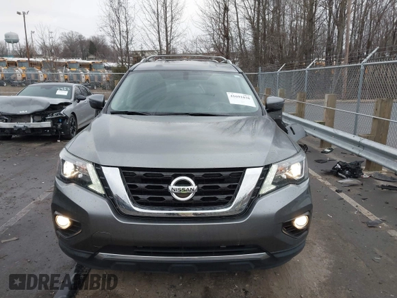 2018 Nissan Pathfinder S z VIN 5N1DR2MM5JC638871, wystawiony jako IAAI lot #41691038 z przebiegiem 96 284 mil mil oraz . Historia ofert i sprzedaży dostępna na DreamBid. Obrazek 13.