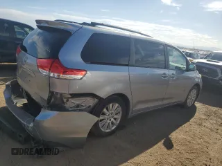 2011 Toyota Sienna XLE with VIN 5TDDK3DC9BS018921, listed as a Copart auction lot 53375915 with 130,966 mi miles and Clean Title. Bid and sale history available at carsss.com. Image 3.