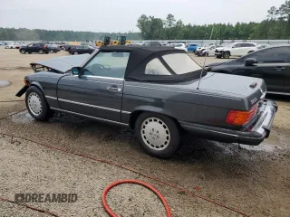 1989 Mercedes-Benz 560 560SL with VIN WDBBA48D6KA094255, listed as a Copart auction lot 72422474 with 44,313 mi miles and Salvage Title. Bid and sale history available at carsss.com. Image 2.