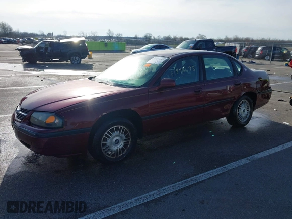 2002 Chevrolet Impala with VIN 2G1WF55K329278215, listed as a IAAI auction lot 41893693 with 291,100 mi miles and . Bid and sale history available at DreamBid. Image 2.