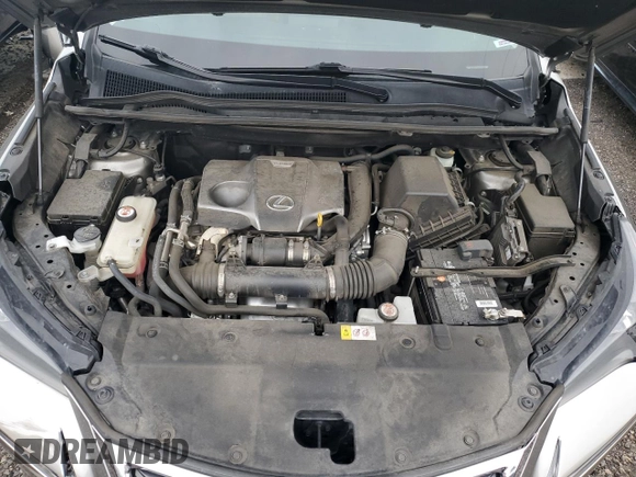 2017 Lexus NX with VIN JTJYARBZ9H2063451, listed as a Copart auction lot 51952675 with 55,627 mi miles and Salvage Title. Bid and sale history available at carsss.com. Image 12.