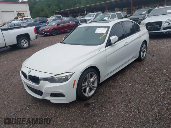 2015 BMW 3 Series 328i with VIN WBA3A5G58FNS85158, listed as a IAAI auction lot 42575352 with 153,277 mi miles and . Bid and sale history available at DreamBid. Image 2.