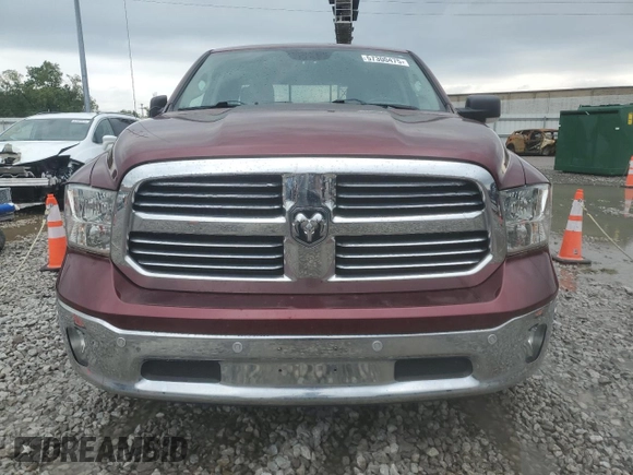 2018 Ram 1500 Big Horn with VIN 1C6RR7GG9JS310766, listed as a Copart auction lot 57300475 with 101,572 mi miles and Salvage title. Bid and sale history available at DreamBid. Image 5.