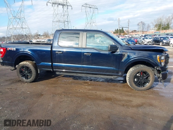 2023 Ford F-150 XL with VIN 1FTFW1E56PKE86556, listed as a IAAI auction lot 41486370 with 1 mi miles. Bid and sale history available at carsss.com. Image 14.