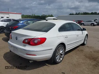 2012 Volkswagen CC VR6 Executive 4Motion with VIN WVWGU7AN8CE527488, listed as a IAAI auction lot 41967377 with 109,609 mi miles. Bid and sale history available at carsss.com. Image 4.