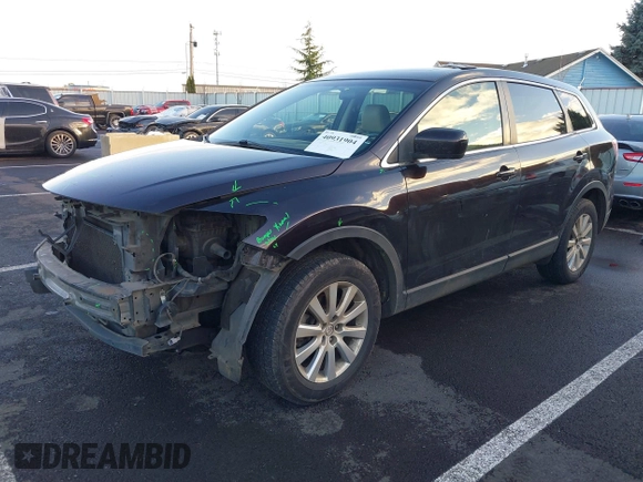 2008 Mazda CX-9 Grand Touring with VIN JM3TB38A280163645, listed as a IAAI auction lot 40931904 with 190,005 mi miles and . Bid and sale history available at DreamBid. Image 2.