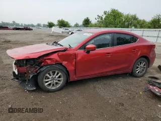 2014 Mazda 3 i Touring with VIN JM1BM1V75E1117681, listed as a Copart auction lot 60029165 with 232,171 mi miles and Salvage title. Bid and sale history available at DreamBid. Image 1.