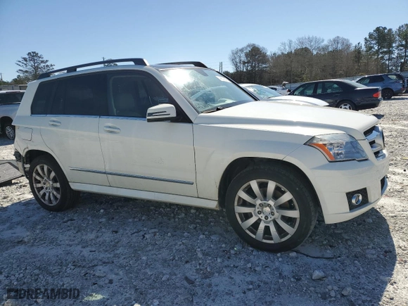 2012 Mercedes-Benz GLK-Class GLK 350 with VIN WDCGG5GB6CF781536, listed as a Copart auction lot 48376595 with 135,278 mi miles and Salvage Title. Bid and sale history available at carsss.com. Image 4.