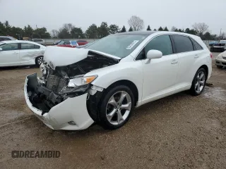2012 Toyota Venza LE with VIN 4T3BK3BB1CU067113, listed as a Copart auction lot 53433915 with 112,578 mi miles and Salvage title. Bid and sale history available at DreamBid. Image 1.