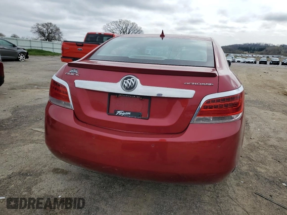 2012 Buick LaCrosse Premium 1 with VIN 1G4GD5ER4CF218043, listed as a Copart auction lot 54532845 with 114,802 mi miles and Clean Title. Bid and sale history available at carsss.com. Image 6.