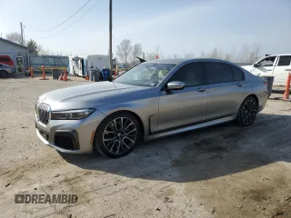 2020 BMW 7 Series 750i xDrive with VIN WBA7U2C05LGJ59633, listed as a Copart auction lot 48515895 with 73,454 mi miles and Clean Title. Bid and sale history available at carsss.com. Image 1.