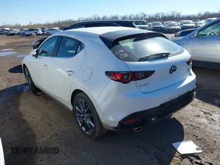 2023 Mazda 3 S Select with VIN JM1BPAKM9P1615449, listed as a IAAI auction lot 41576896 with 27,712 mi miles and . Bid and sale history available at DreamBid. Image 3.