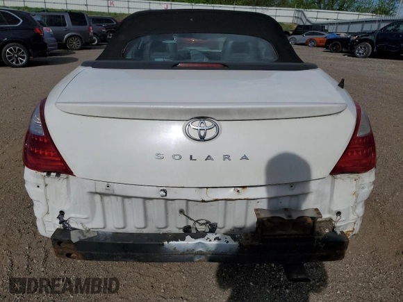 2008 Toyota Solara SE with VIN 4T1FA38P58U151815, listed as a Copart auction lot 55178125 with 259,203 mi miles and Clean Title. Bid and sale history available at DreamBid. Image 6.