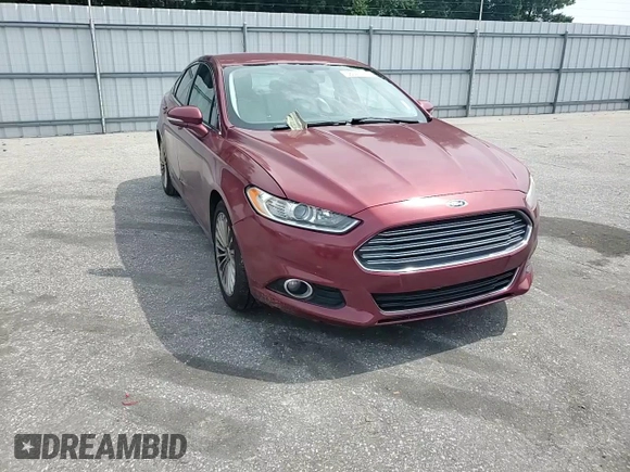 2016 Ford Fusion Titanium with VIN 3FA6P0K93GR347064, listed as a Copart auction lot 58547915 with 190,597 mi miles and Salvage title. Bid and sale history available at DreamBid. Image 13.