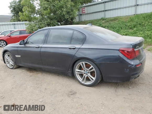 2013 BMW 7 Series 750Li xDrive с VIN WBAYF8C50DDE59437, выставлен на аукционе Copart как лот 60775835 с пробегом 141 531 миль миль и Чистый • Clean title. История ставок и продаж доступна на DreamBid. Изображение 2.