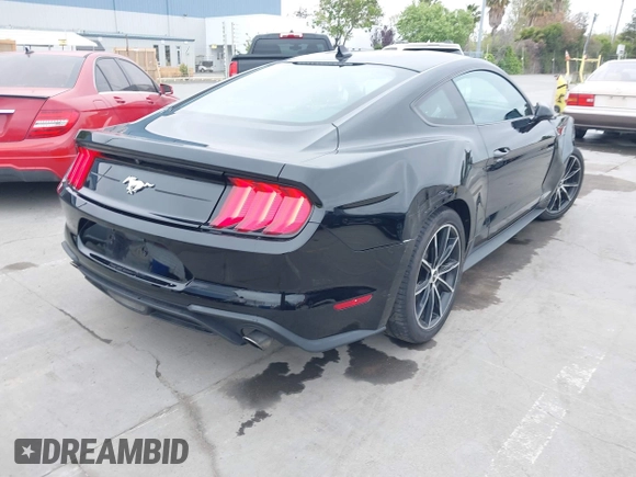 2022 Ford Mustang EcoBoost with VIN 1FA6P8THXN5145312, listed as a IAAI auction lot 42075186 with 28,233 mi miles and . Bid and sale history available at DreamBid. Image 18.