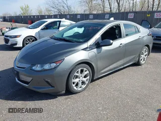 2017 Chevrolet Volt Premier with VIN 1G1RB6S5XHU195289, listed as a IAAI auction lot 42014015 with 126,963 mi miles. Bid and sale history available at carsss.com. Image 2.