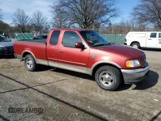 2002 Ford F-150 XL with VIN 1FTRX17L02NB60040, listed as a Copart auction lot 48468595 with 119,096 mi miles and Clean title. Bid and sale history available at DreamBid. Image 4.