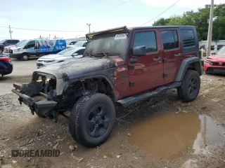 2007 Jeep Wrangler Unlimited Sahara z VIN 1J8GB59107L203053, wystawiony jako Copart lot #66549364 z przebiegiem Nie podano mil oraz Szkoda całkowita • Salvage title. Historia ofert i sprzedaży dostępna na DreamBid. Obrazek 1.