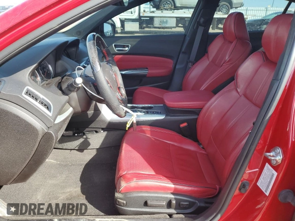 2019 Acura TLX w/A-Spec Pkg with VIN 19UUB3F62KA001108, listed as a Copart auction lot 48525965 with 42,451 mi miles and Salvage title. Bid and sale history available at DreamBid. Image 7.