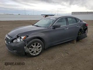 2011 Infiniti M37 with VIN JN1BY1AR2BM371065, listed as a Copart auction lot 74764014 with 175,130 mi miles and Salvage Title. Bid and sale history available at carsss.com. Image 1.