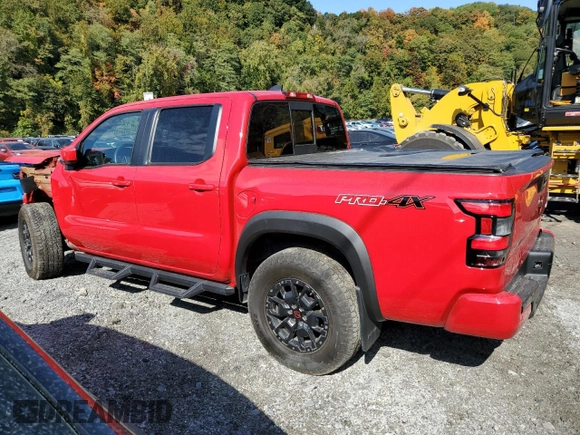 2022 Nissan Frontier S with VIN 1N6ED1EKXNN608884, listed as a Copart auction lot 75479834 with 11,132 mi miles and Salvage Title. Bid and sale history available at carsss.com. Image 2.