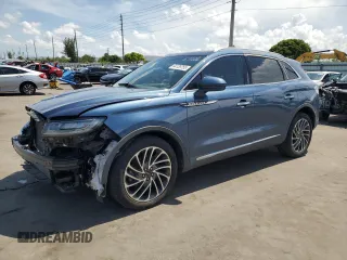 2019 Lincoln Nautilus Reserve with VIN 2LMPJ6LP6KBL36275, listed as a Copart auction lot 64129755 with 47,710 mi miles and Non repairable. Bid and sale history available at DreamBid. Image 1.