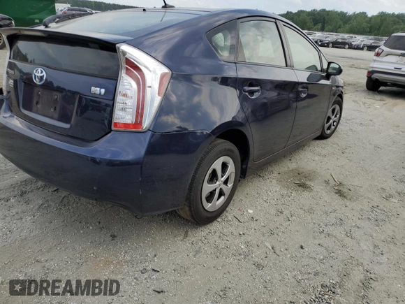 2015 Toyota Prius Four with VIN JTDKN3DU9F0449727, listed as a Copart auction lot 57883005 with 101,835 mi miles and Salvage title. Bid and sale history available at DreamBid. Image 3.