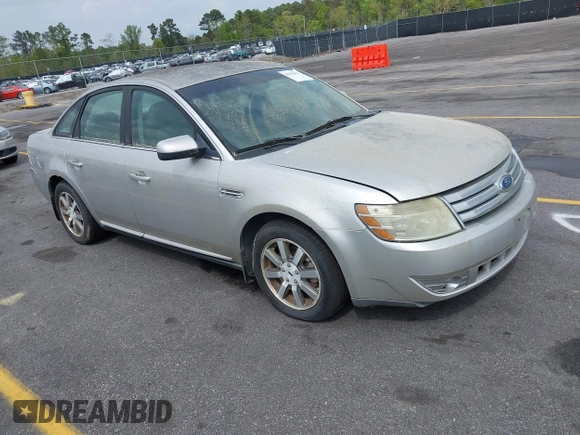 2008 Ford Taurus SEL with VIN 1FAHP24W88G178210, listed as a IAAI auction lot 41933552 with 142,971 mi miles. Bid and sale history available at carsss.com. Image 1.