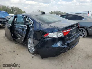 2016 Jaguar XF 35t Prestige with VIN SAJBE4BV0GCY09695, listed as a Copart auction lot 42502473 with 62,923 mi miles and Salvage Title. Bid and sale history available at carsss.com. Image 2.