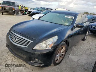 2015 Infiniti Q40 with VIN JN1CV6AP4FM503290, listed as a Copart auction lot 76377584 with 79,766 mi miles and Non Repairable. Bid and sale history available at carsss.com. Image 1.