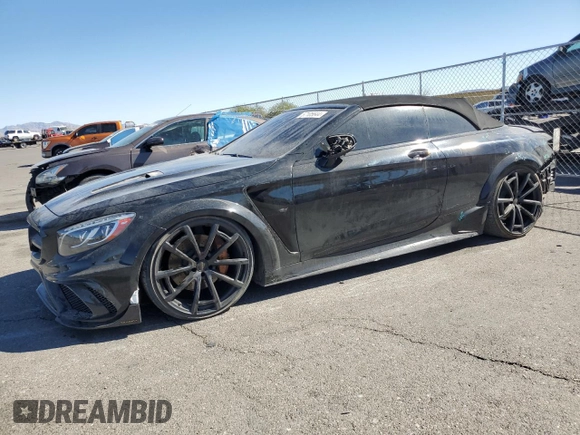 2017 Mercedes-Benz S 550 with VIN WDDXK8CB3HA021330, listed as a Copart auction lot 57105644 with 34,794 mi miles and Salvage Title. Bid and sale history available at DreamBid. Image 1.