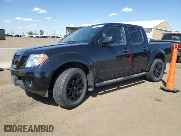 2021 Nissan Frontier SV with VIN 1N6ED0EBXMN716155, listed as a Copart auction lot 56587325 with 39,100 mi miles and Salvage title. Bid and sale history available at DreamBid. Image 1.