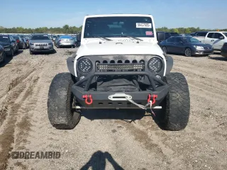 2014 Jeep Wrangler Unlimited Sport with VIN 1C4BJWDG4EL125251, listed as a Copart auction lot 56437605 with 76,867 mi miles and Clean Title. Bid and sale history available at DreamBid. Image 5.