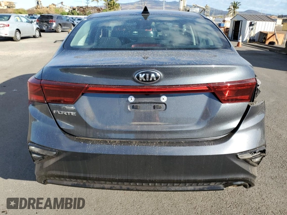 2021 Kia Forte LXS with VIN 3KPF24AD7ME390976, listed as a Copart auction lot 42460385 with 22,928 mi miles and Salvage Title. Bid and sale history available at carsss.com. Image 6.