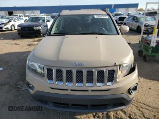 2016 Jeep Compass Latitude with VIN 1C4NJDEB9GD764730, listed as a Copart auction lot 76808544 with 123,937 mi miles and Clean Title. Bid and sale history available at carsss.com. Image 5.