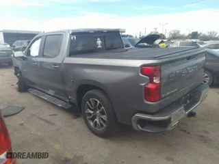 2020 Chevrolet Silverado 1500 LT with VIN 3GCUYDED1LG136750, listed as a IAAI auction lot 41341161 with 47,049 mi miles. Bid and sale history available at carsss.com. Image 3.