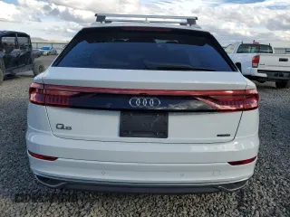 2022 Audi Q8 Premium Plus with VIN WA1BVBF18ND019444, listed as a Copart auction lot 79656994 with 0 mi miles and Salvage Title. Bid and sale history available at carsss.com. Image 6.