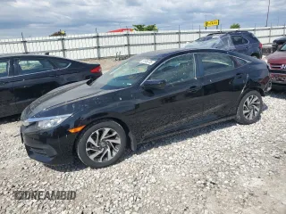 2017 Honda Civic EX z VIN 19XFC2F73HE026807, wystawiony jako Copart lot #57066735 z przebiegiem 48 983 mil mil oraz Szkoda całkowita • Salvage title. Historia ofert i sprzedaży dostępna na DreamBid. Obrazek 1.