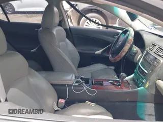 2006 Lexus IS 250 with VIN JTHCK262X65000920, listed as a IAAI auction lot 42033630 with 276,866 mi miles and . Bid and sale history available at DreamBid. Image 5.