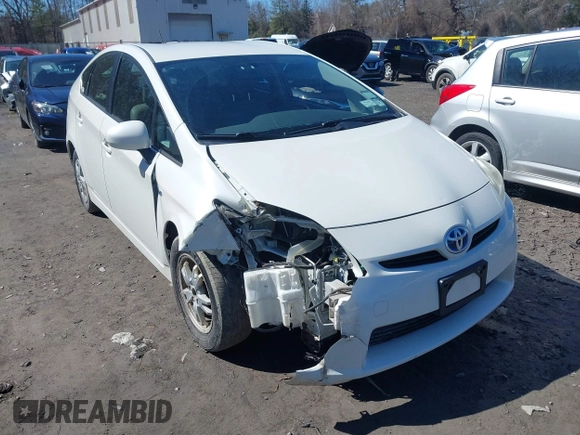 2010 Toyota Prius II with VIN JTDKN3DU3A0138853, listed as a IAAI auction lot 41847622 with 171,773 mi miles. Bid and sale history available at carsss.com. Image 6.