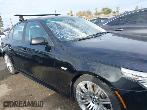 2008 BMW 5 Series 550i with VIN WBANW53508CT51457, listed as a IAAI auction lot 41103437 with 192,516 mi miles. Bid and sale history available at carsss.com. Image 14.