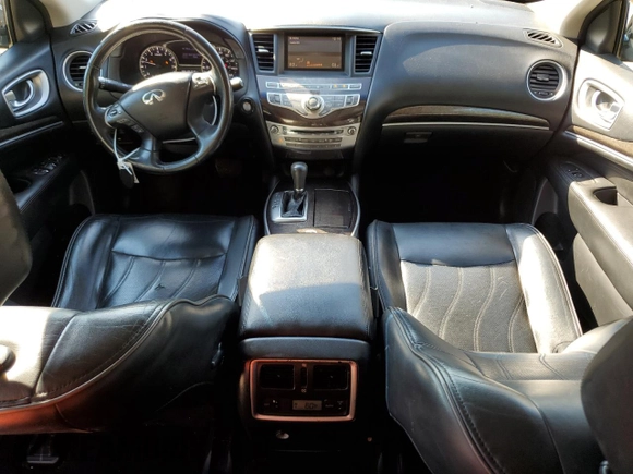 2013 Infiniti JX35 with VIN 5N1AL0MN5DC303289, listed as a Copart auction lot 72367814 with 201,540 mi miles and Salvage Title. Bid and sale history available at carsss.com. Image 8.